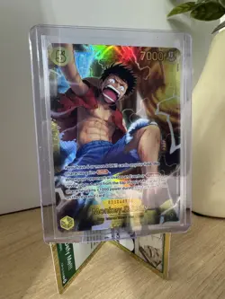 One Piece Op15-119 Monkey. D. Luffy Sec Adventure on Kami’s Island CCG TCG - Image 1