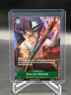 One Piece OP12-030 Dracule Mihawk Alternate Art AA Legacy of the Master - Image 1