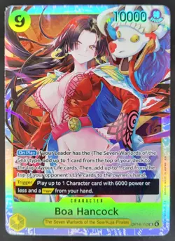 2026 One Piece Azure Sea's Seven Boa Hancock Super Rare #OP14-112 MS2 - Image 1