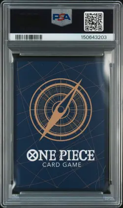 2022 ONE PIECE JAPANESE OP01-ROMANCE DAWN ALTERNATE ART #120 SHANKS PSA 10 - Image 2