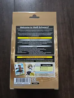 Weiss Schwarz Mushoku Tensei Trial Deck+ English Sealed - Image 2