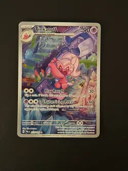 Tinkatuff 217/193 SV Paldea Evolved Holo Illustration Rare IR Pokemon Card PC - Image 1