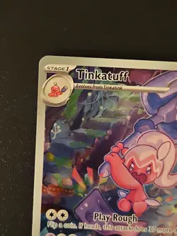 Tinkatuff 217/193 SV Paldea Evolved Holo Illustration Rare IR Pokemon Card PC - Image 2