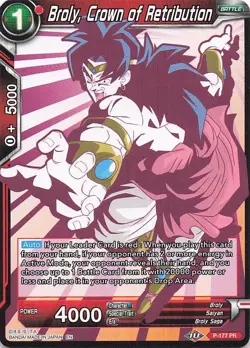 Dragon Ball Card Game: Broly, Crown of Retribution #P-177 - Image 1