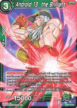 Dragon Ball Card Game: Android 13, the Brilliant #EX06-19 EX - Image 1