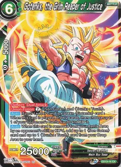 Dragon Ball Card Game: Gotenks, the Grim Reaper of Justice #EX13-16 EX - Image 1