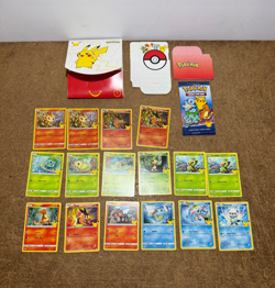 Pokemon McDonalds 25th Anniversary Promo Lot of 16 Card and one UNOPENED Pack - Image 1
