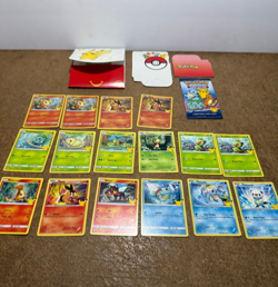 Pokemon McDonalds 25th Anniversary Promo Lot of 16 Card and one UNOPENED Pack - Image 2