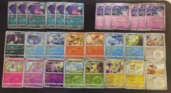 Pokemon TCG Chinese Eevee&Gengar Flash Card*20 RP71 - Image 1
