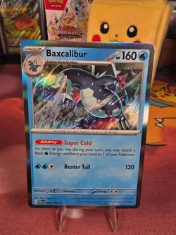 Baxcalibur 060/193 Holo Rare NM Paldea Evolved Pokemon TCG Card 🧊🐉✨ - Image 1