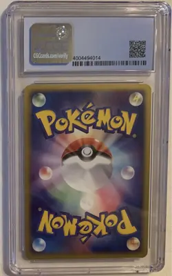 CGC 7 Japanese Groudon Ex Holographic Pokemon Card - Image 3