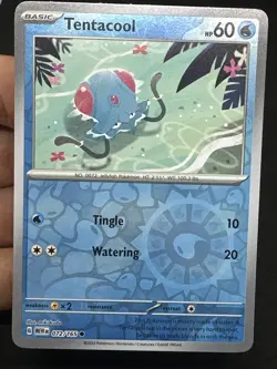 Tentacool 072/165 Reverse holo - LP-NM - Pokemon TCG Card - Image 1