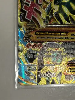 Primal Groudon EX #97/98 XY Ancient Origins Pokemon Card LP - Image 2