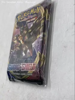 Pokemon TCG Fantasy Standard Size Sword & Shield Booster Trading Card - Image 2