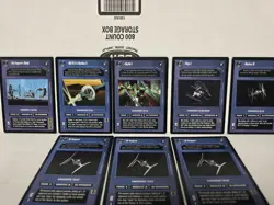 Star Wars CCG Tie Fighter Lot SWCCG Decipher SWCCG Rare Card - Image 1