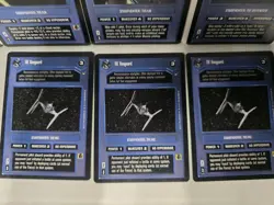 Star Wars CCG Tie Fighter Lot SWCCG Decipher SWCCG Rare Card - Image 2