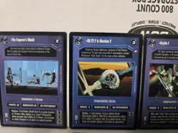 Star Wars CCG Tie Fighter Lot SWCCG Decipher SWCCG Rare Card - Image 3