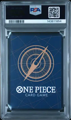 2022 ONE PIECE JPN 25TH ANV PREMIUM CARD COLL #001 MONKEY D. LUFFY PSA 10 - Image 2