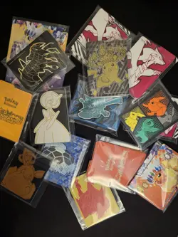 MASSIVE 122 Pokemon TCG ETB Card Dividers Bulk Lot! Prismatic Evolutions + more! - Image 1