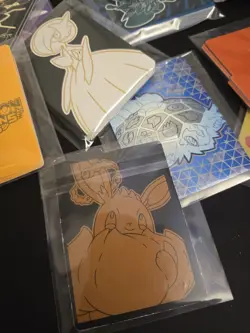 MASSIVE 122 Pokemon TCG ETB Card Dividers Bulk Lot! Prismatic Evolutions + more! - Image 2