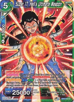 Dragon Ball Card Game: Super 17, Hell's Ultimate Weapon #EX13-36 EX - Image 1