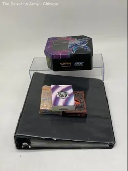 Pokemon League Battle Feraligatr Assorted Trading Cards Lot With Album - Image 1