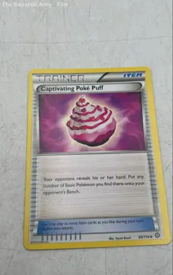 Pokemon Multicolor Cardstock Steam Siege Trainer Trading Cards Lot - Image 3