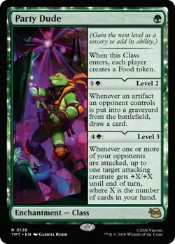 Party Dude - Teenage Mutant Ninja Turtles - 128 - MTG - Image 1