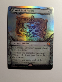 Chronicle of Victory (Showcase) Lorwyn Eclipsed Foil 346 MtG ECL - Image 1