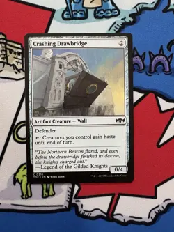 Crashing Drawbridge x1 Mtg Tarkir: Dragonstorm Commander - Image 1