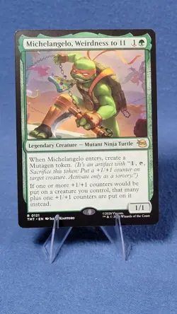 Michelangelo, Weirdness to 11 Teenage Mutant Ninja Turtles Regular * - Image 1