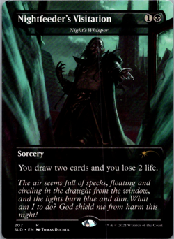 Nightfeeder's Visitation - Night's Whisper R Secret Lair Drop Series 207 NM - Image 1