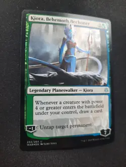 Kiora, Behemoth Beckoner - Foil - War of The Spark *NM* Near Mint MTG - Image 2