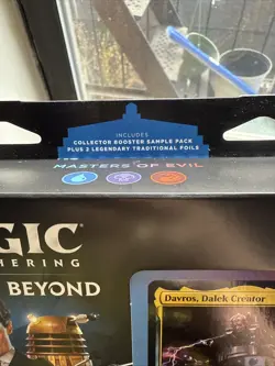 Magic The Gathering Universes Beyond: Doctor Who Masters Of Evil Commander Deck - Image 2
