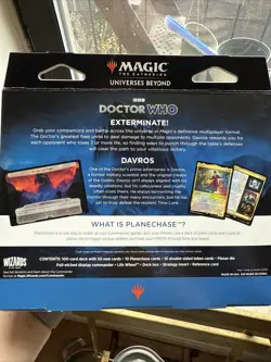 Magic The Gathering Universes Beyond: Doctor Who Masters Of Evil Commander Deck - Image 3