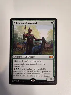 MTG Double Masters 2022 Allosaurus Shepherd NM Condition - Image 1