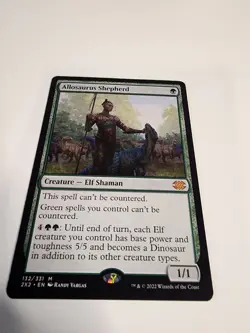 MTG Double Masters 2022 Allosaurus Shepherd NM Condition - Image 3