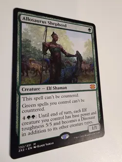 MTG Double Masters 2022 Allosaurus Shepherd NM Condition - Image 4