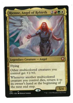 MTG Rienne, Angel of Rebirth Commander Dominaria United Magic The Gathering - Image 1
