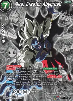 Dragon Ball Card Game: Mira, Creator Absorbed #BT4-108 SR - Image 1