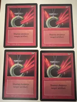 Magic the Gathering MTG Shatter Beta NM Playset (4) (Beta Bob) - Image 1