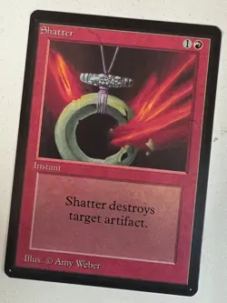 Magic the Gathering MTG Shatter Beta NM Playset (4) (Beta Bob) - Image 5