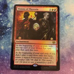 Visions of Phyrexia (FOIL) x1 - MTG The Brothers' War BRO #156 - Image 1