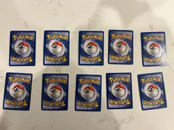 40 Pokemon Card WOTC Common/Trainer Vintage Lot 1999 Base Jungle Fossil - Image 5
