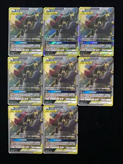 2023 Pokemon TCG S-Chn CSM2cC 044/150 RR Umbreon & Darkrai GX Holo Lot*8 LT97 - Image 1