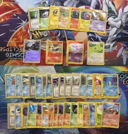 Vintage Pokemon Card Lot E Series Reverse Holo Etc Squirtle Mew Espeon 42 Cards - Image 1