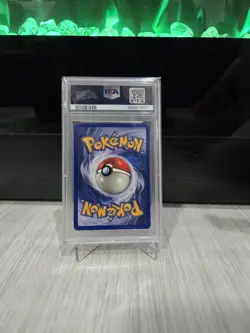 1999 Pokemon Game Base Set 1st Edition Machamp PSA 4 8/102 - Image 2