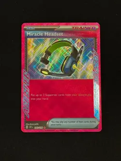 Pokemon Miracle Headset 183/191 Sv08: Surging Sparks Holo - Image 1