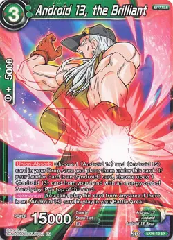 Dragon Ball Card Game: Android 13, the Brilliant #EX06-19 EX - Image 1