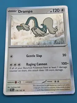 Drampa 138/162 Temporal Forces Holo Rare Pokemon Card NM - Image 1